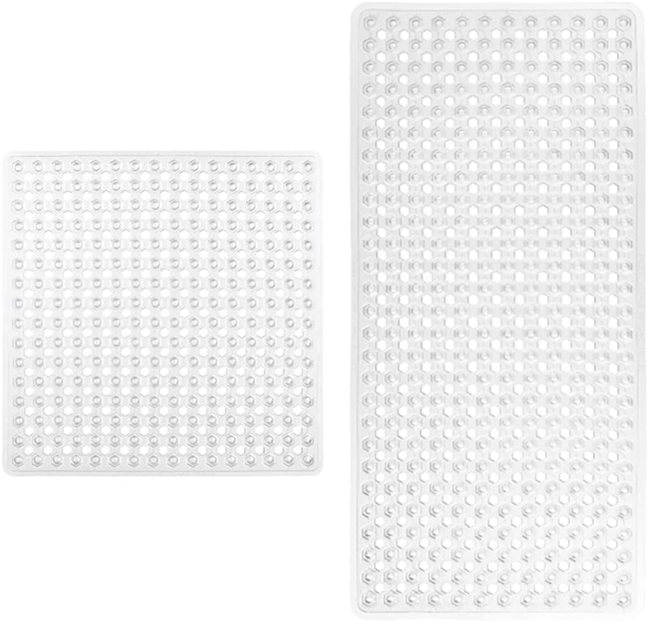 Gorilla Grip Patented Shower Stall Mat and Patented Bath