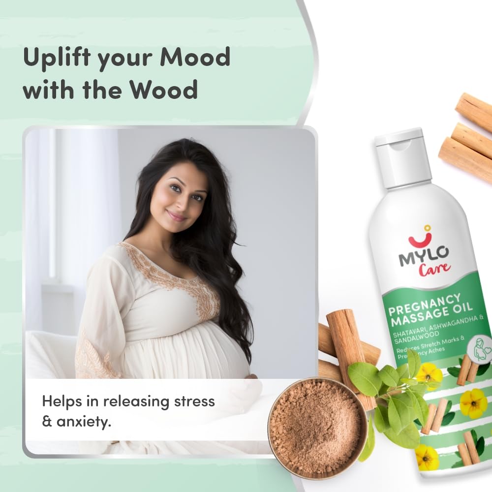 Mylo Care Ayurvedic Pregnancy Massage Oil-Dhanwantaram Thailam For Pregnant&Nursing Mothers For Daily Massage&Pain Relief,(200Ml) Mylo Care Ayurvedic Pregnancy Massage Oil-Dhanwantaram Thailam For Pregnant&Nursing Mothers For Daily Massage&Pain Relief,(200Ml)