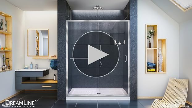 Infinity。°★ dreamline-alcove-shower-doors-