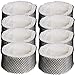 JJDD Repuesto humidificador Filtro de Aire HWF62 para humidificador Holmes Sunbeam Bionaire Honeywell, Filtro A, reemplazo HWF62CS HWF62D HWF-62 para HM1281, HM1701, HM1761, HM1297, HM2409, 8 Piezas