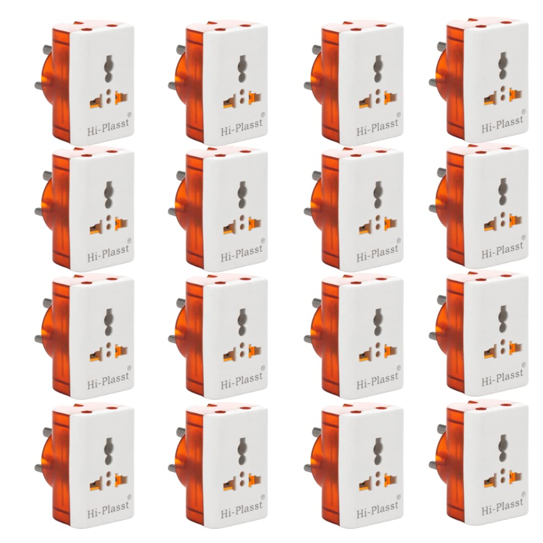 Hi-PLASST 6A International Conversion Multiplug with three-6A,230v Sockets for multiple products (20)-image-0