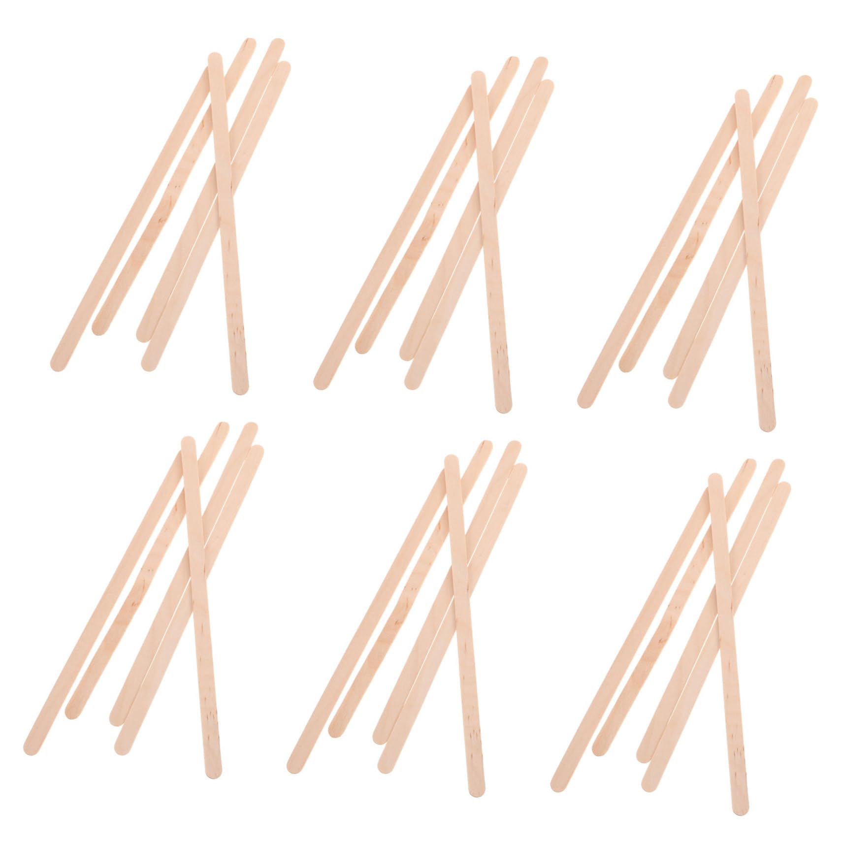 Bâtonnets mélangeurs bois pour vos boissons chaudes et froides
