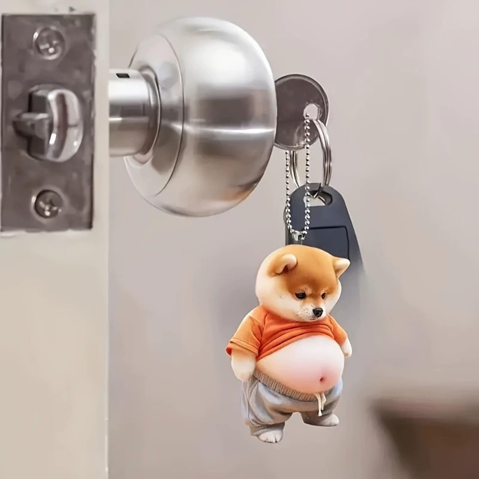 Amazon.co.jp: NONOSHY【新登場】 柴犬 猫 キーホルダー おしゃれ
