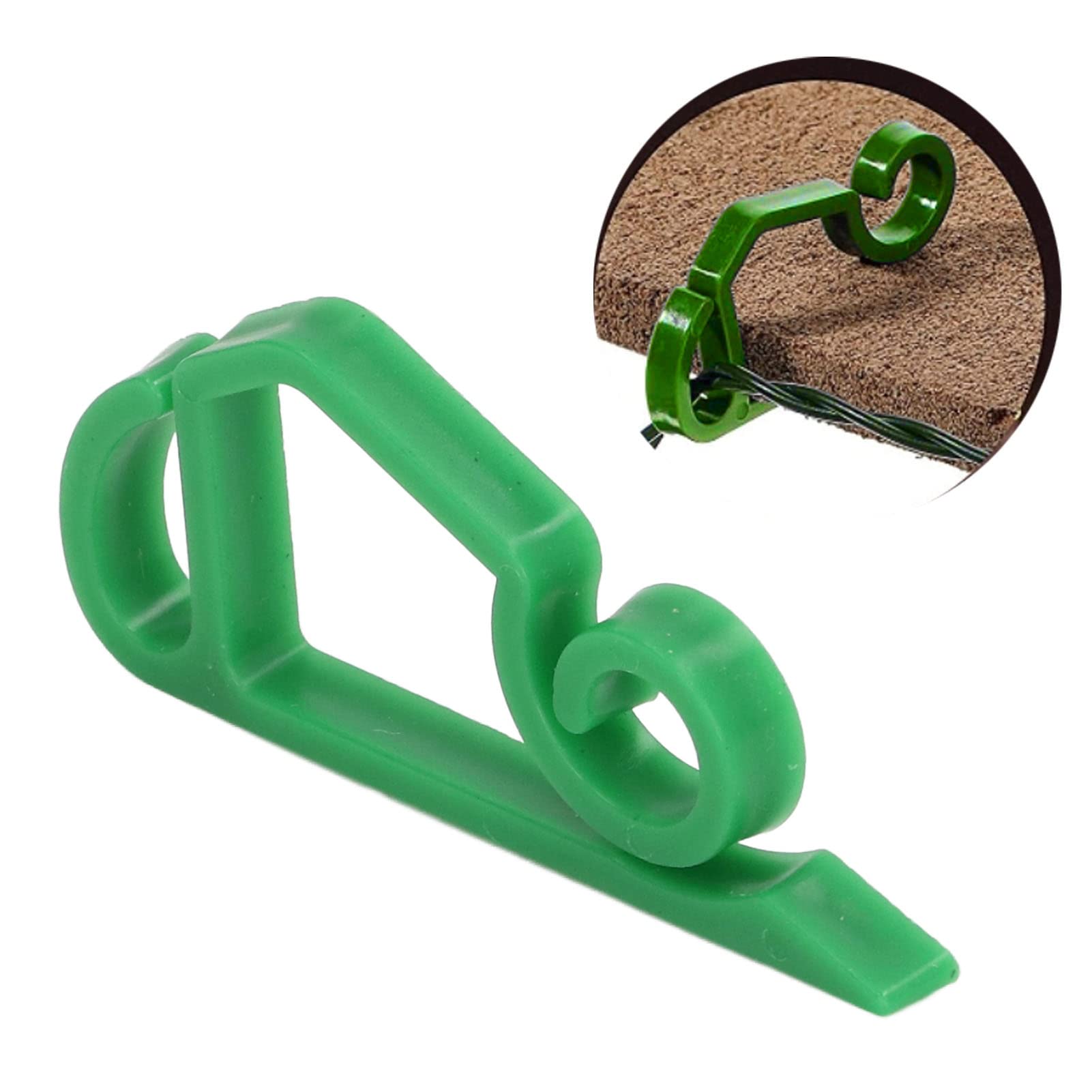 Ganci Per Luci A Corda Da Esterno - 6 Clip Resistenti Per Tetto, Balcone, Pergolato, Feste E Natale