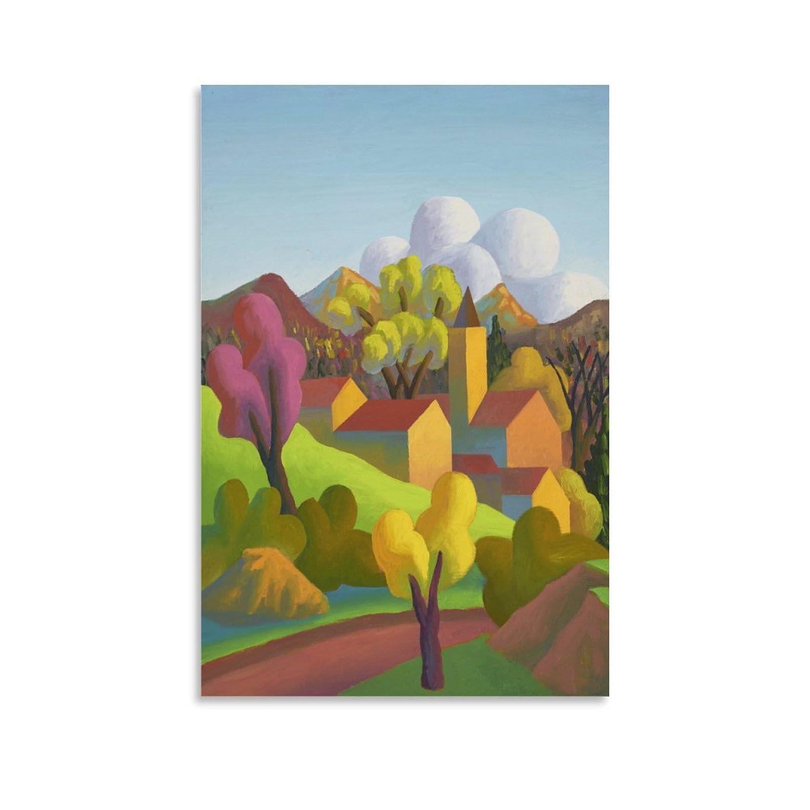 KLAGCBDF SALVO Untitled (3) Picture Print Wall Art Poster Painting Canvas Posters Artworks Room Aesthetic 20x30inch(50x75cm)
