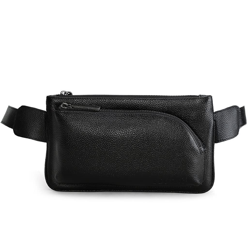 Sac de messager décontracté avec compartiments multiples en cuir durable
