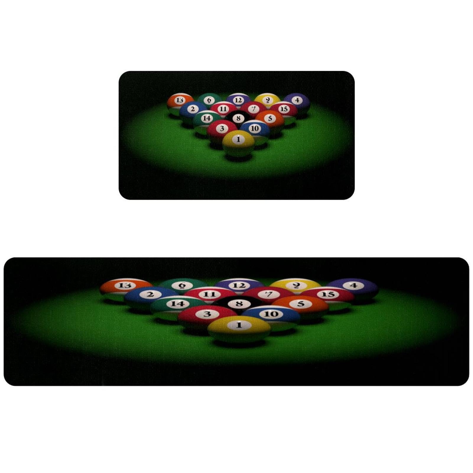 Alfombra antideslizante de cocina VAPOKF juego de 2 tapetes lavables para evitar resbalones
