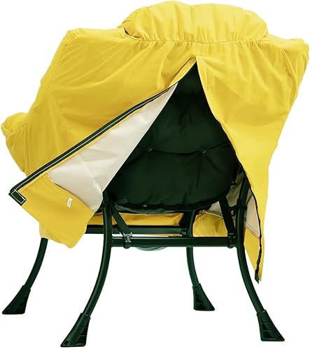 Miniatura 6 de Silla perezosa moderna con otomana, sillón contemporáneo con reposapiés, sillón individual tapizado con reposabrazos y un bolsillo lateral, marco de