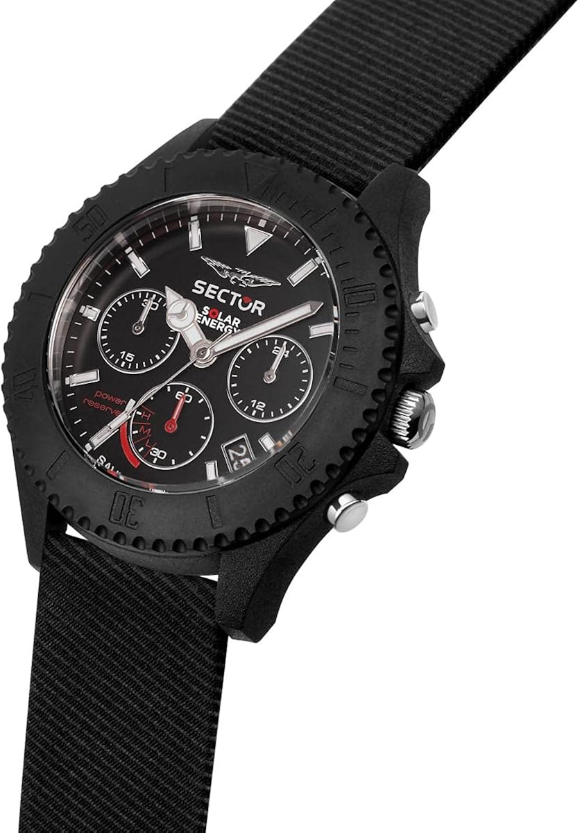 Sector No Limits Save The Ocean Orologio Uomo, Al Quarzo, Cronografo - R3271739002 Sector No Limits Save The Ocean Orologio Uomo, Al Quarzo, Cronografo - R3271739002