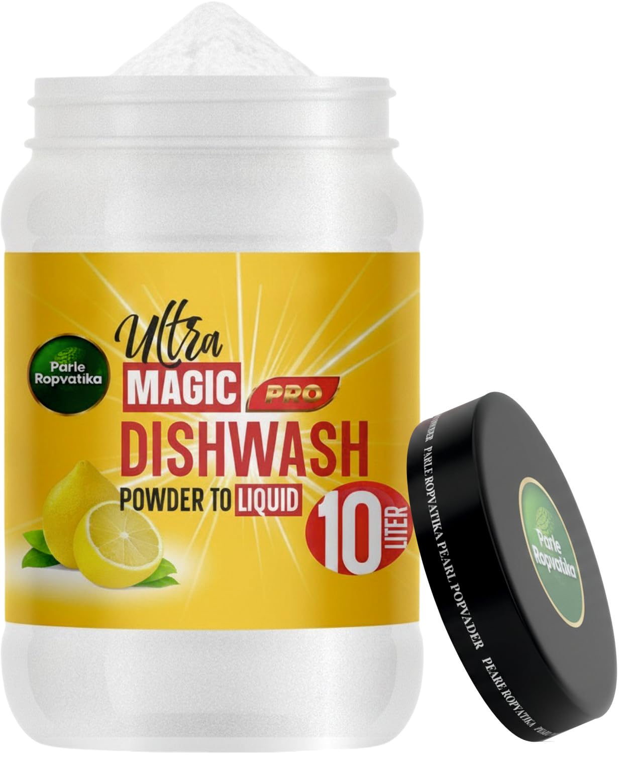 Magic Powder to Liquid Dishwash | 100g Makes Up to 10 Liters | Thick Gel Dish Wash Soap | Instant Mix Refill Pack | Just Add Water | Ultra Concentrated Compound (100gm)-image-28