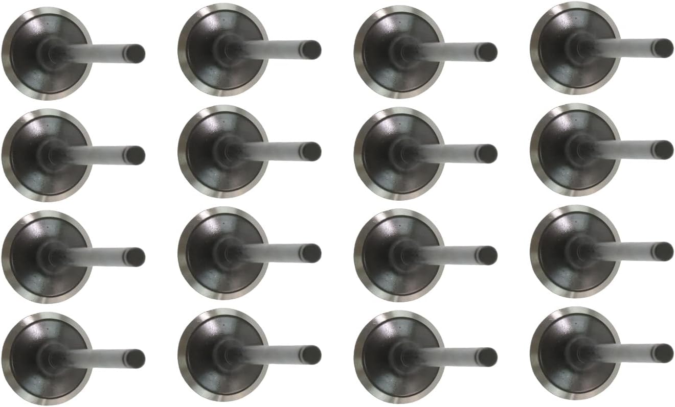 16pcs Intake & Exhaust Valve Kit for 2012-2020 G4KH 2.0T Replace OE#22211-2G000 22212-2G700