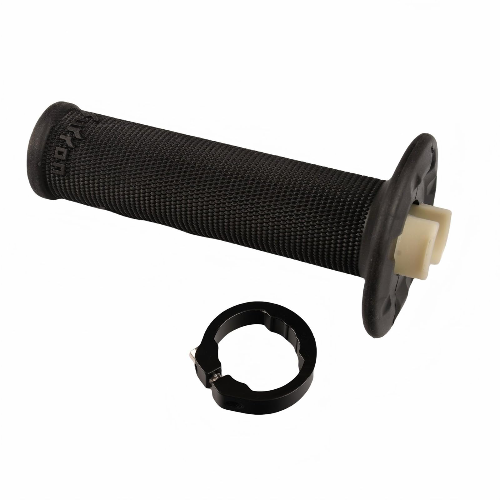 Ensemble de poignées d ' accélérateur pour Remplacement de Guidon de électrique, poignées Gauche Droite en Caoutchouc avec Pince pour Le Confort de Conduite et l ' Entretien Courant du vélo de de de