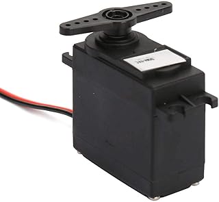 Motor DS04-NFC, Servo Motor de Rotação Compacto Durável e Prático com Servo Motor de Rotação Contínua de 360 Graus para Robôs RC para Acessórios de Veículos RC