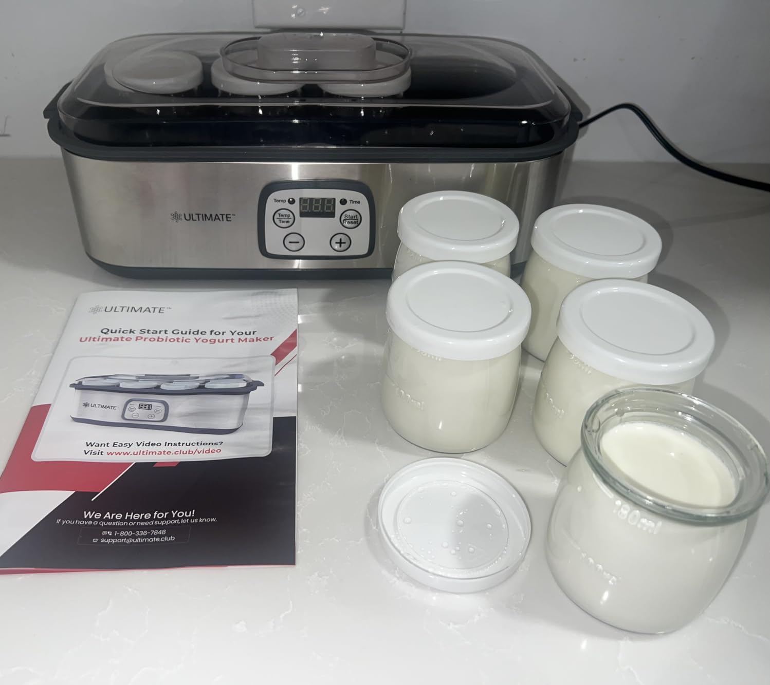 Ultimate Probiotic Yogurt Maker with Adjustable Time Pakistan | Ubuy