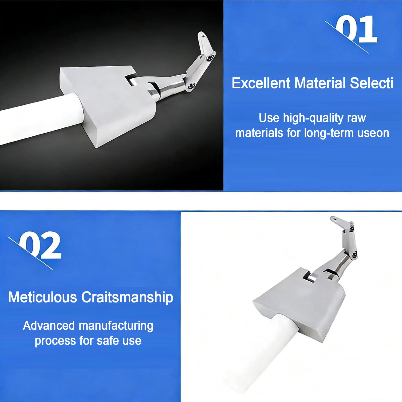 Biege-Test-Fingersonde, Gelenkiges 3,5 mm Scharnier-Design, 97 mm gebogen, elektrischer Schlagschutz, simuliert Fingerkontakt für industrielle elektrische Labortests