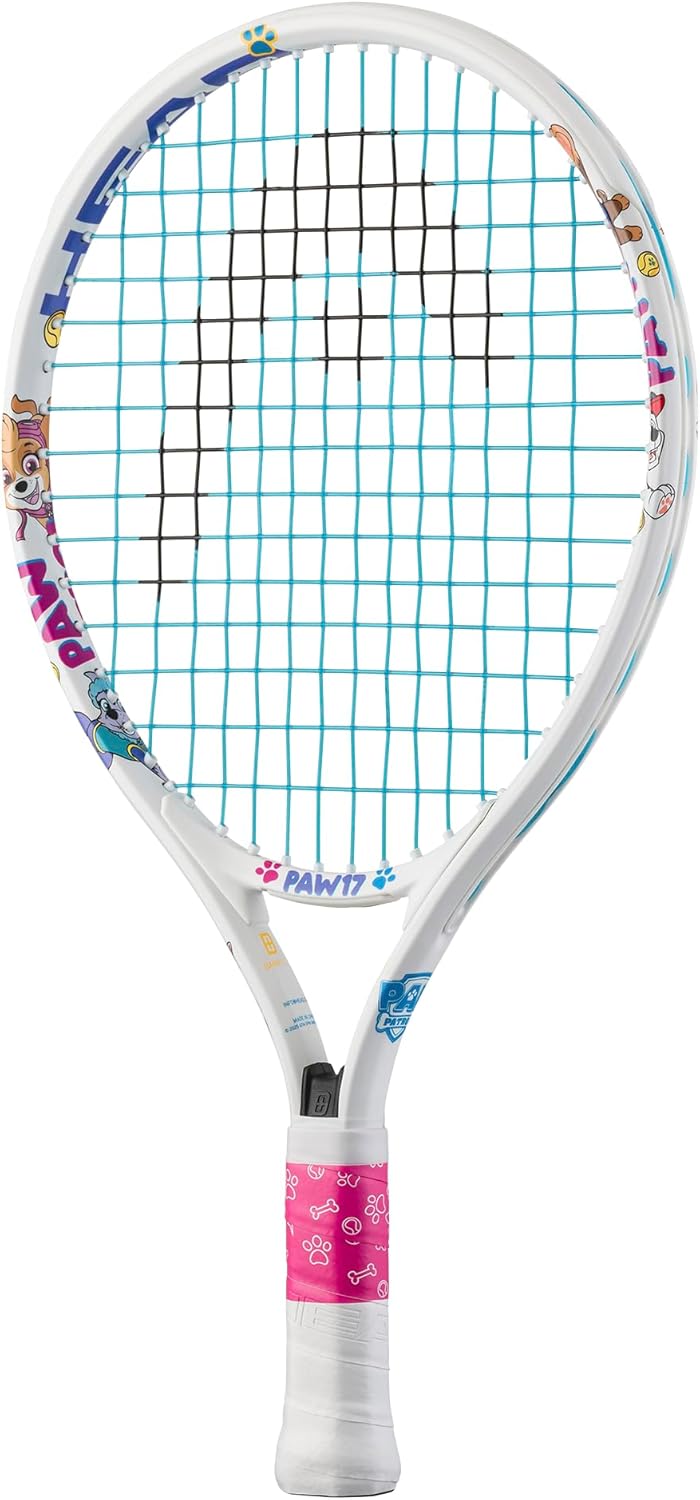 HEAD Paw Patrol Junior Tennis Racquet, White/17in