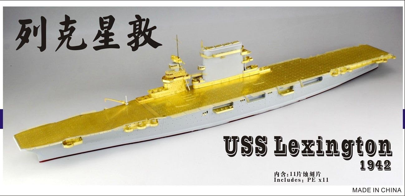 FS700069 1/700 WWII USS CV-2 Lexington 1942 Set de actualización para Trumpeter 05716
