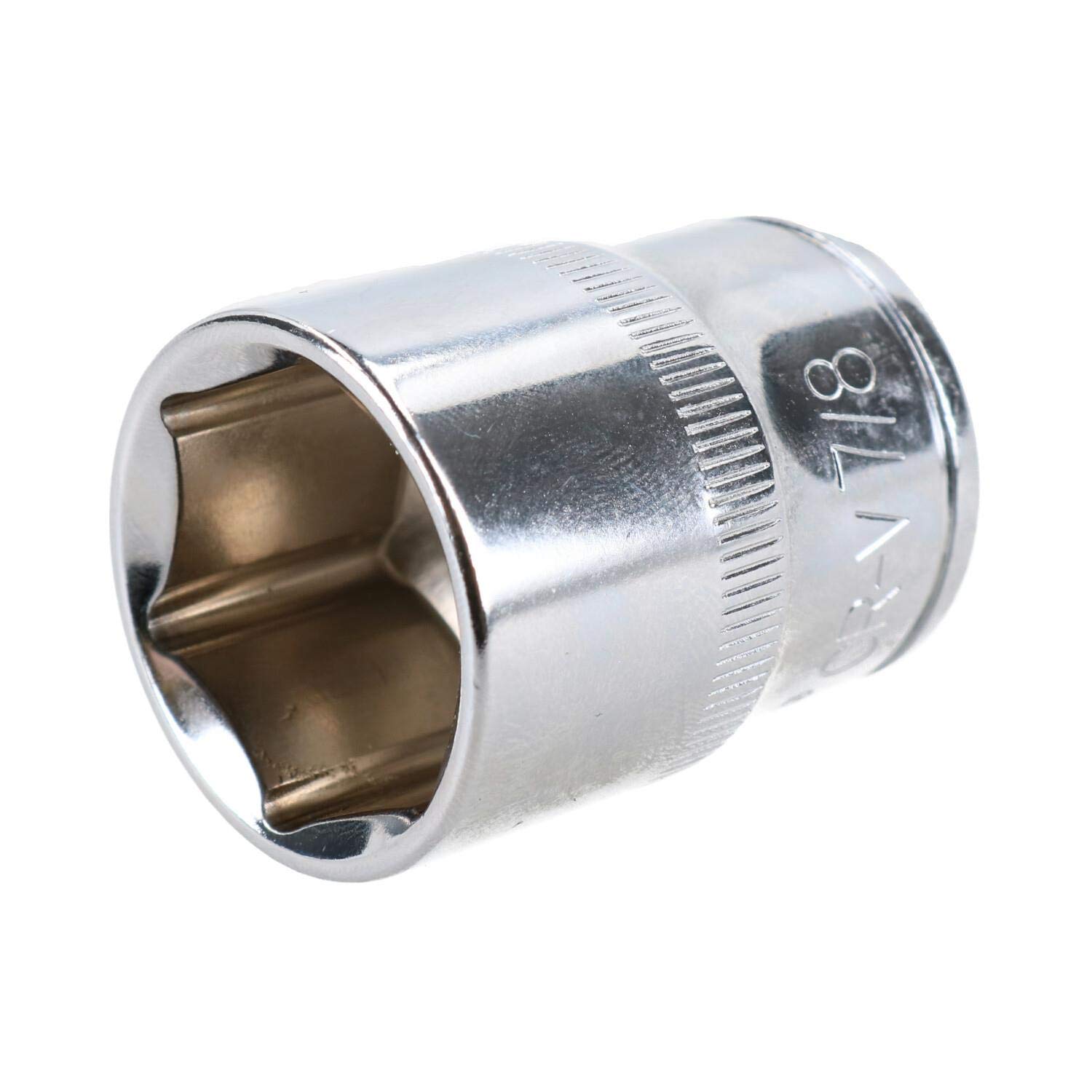 Sechskant-Steckschlüsseleinsatz 5/8" (SAE) Mit 3/8" Antrieb - Aus Chrom-Vanadium-Stahl