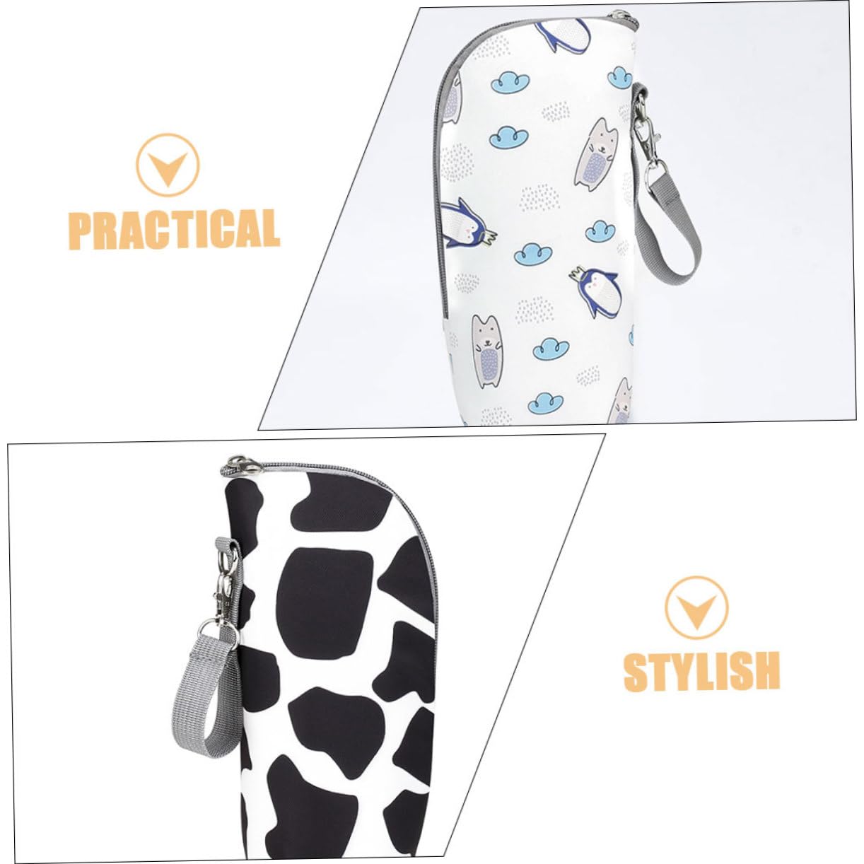 TOYANDONA 3 Set Di Borse Termiche Per Biberon Porta Biberon Per Neonati Organizer Per Scalda Per Viaggi 2 Pezzi*3