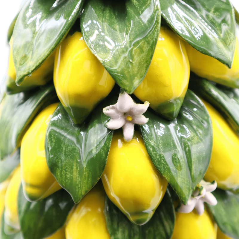 Pyramide de citrons céramique fine cadeau idéal mariage et maison - 6