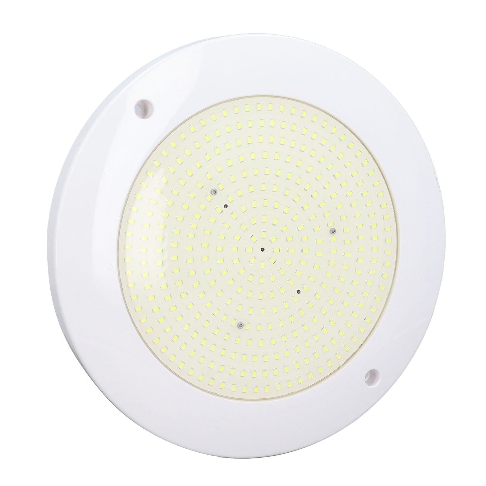 RGB-Poolleuchte, 12 V, 18 W, ABS-PC, IP68, versiegelte Unterwasserlampe für in den Boden eingelassene oberirdische Schwimmbäder, Brunnen, Teich, Garten, Wasserlandschaft, (Warm Light)