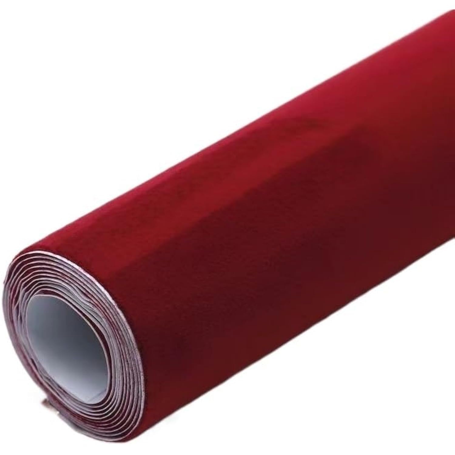 Suede Headliner Fabric, Polyester Self Adhesive Car Headliner Fabric Multicolor Multiple Sizes(Wine Red,50cm x 140cm)