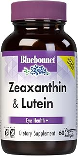Nutrition Zeaxanthin Plus Lutein Softgel, Lutein & Zeaxanthin, Eye Health & Blue Light Exposure, Lutein from Marigold, Zeaxanthin from Paprika, Gluten Free, Soy Free, Milk Free, 60 Softgels