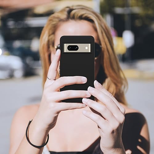 Miniatura 7 de PUJUE Funda para teléfono Google Pixel-7 Funda protectora de silicona Pixel 7 a prueba de golpes - Fundas para celulares mate con protector de