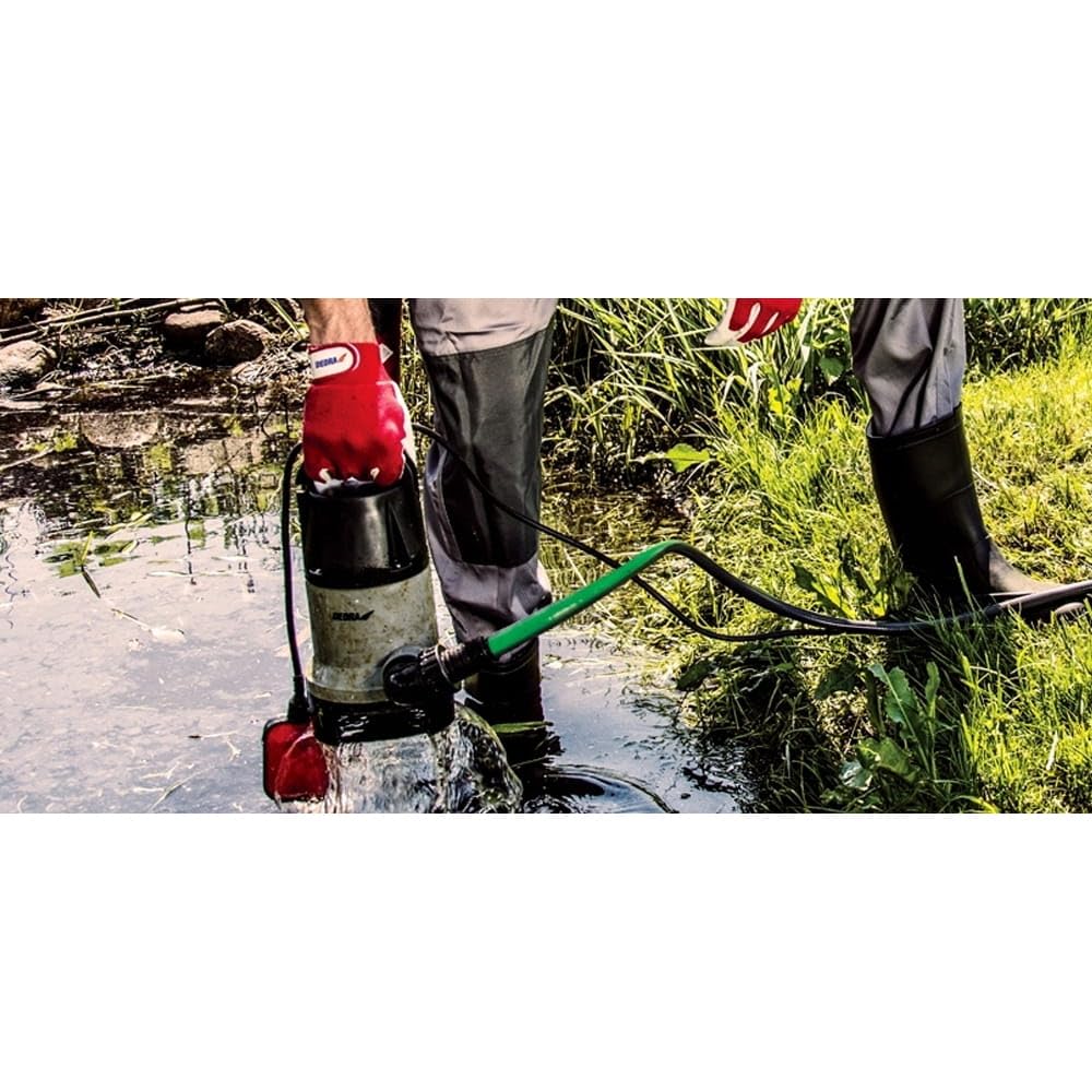 Dedra DED8841 – pompa zanurzeniowa 550 W do wody czystej i brudnej, wydajność 11 000 l/h, wysokość podnoszenia 7 m, przewód 10 m, IPX8