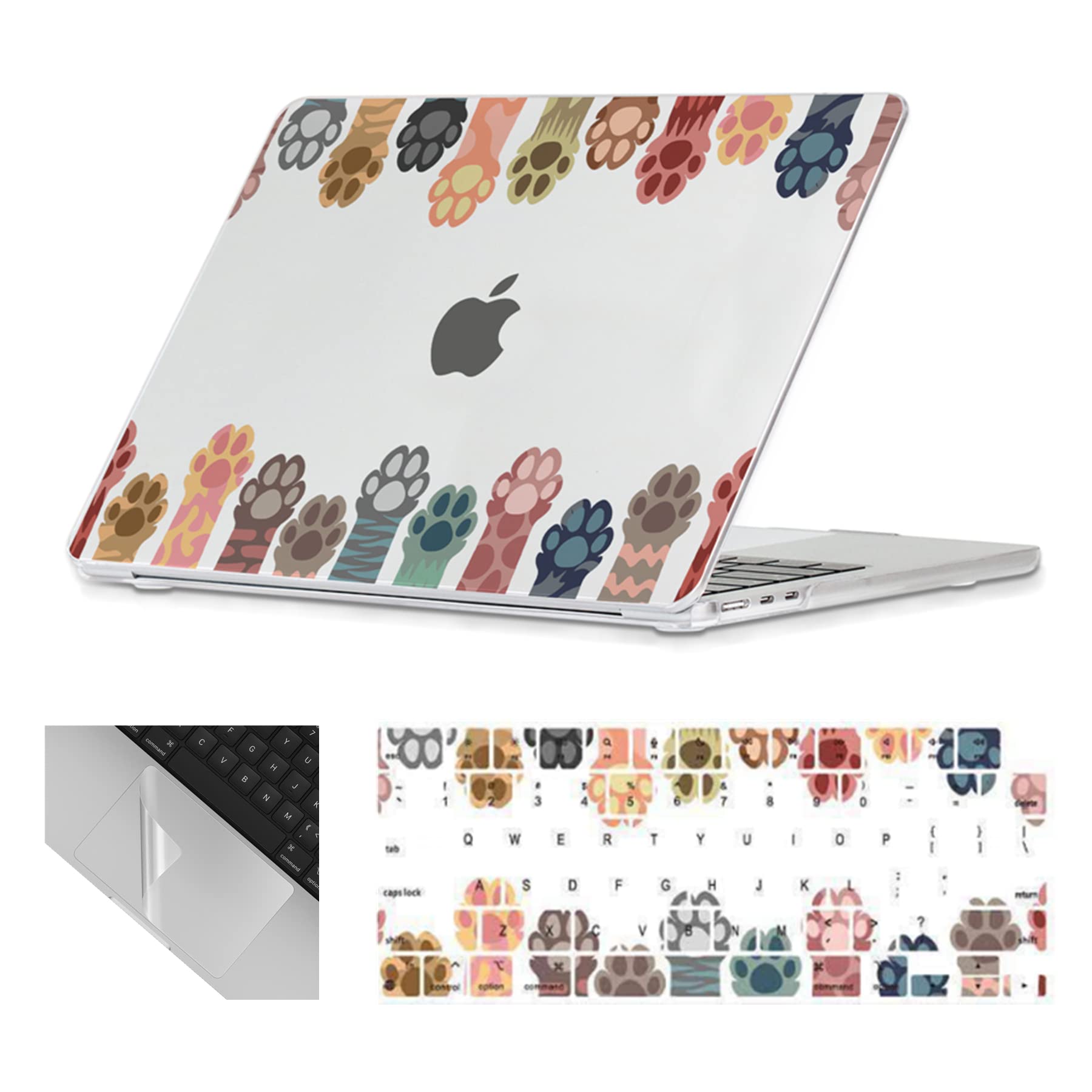 Se7enline Compatible with MacBook Air 15 inch Case Model A2941/A3114/A3241 for 2025 2024 2023 15.3-inch MacBook Air with Hard Shell Case&Keyboard