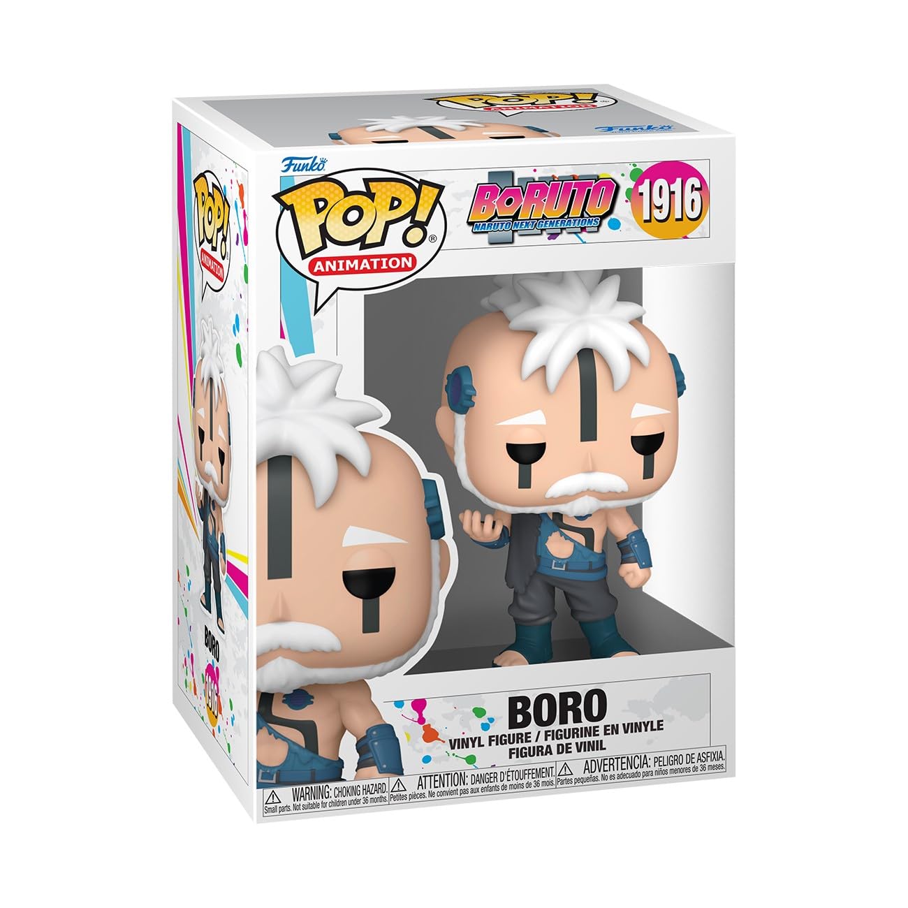 Funko POP! Animation: Boruto - Boro - Boruto: Naruto Next Generations - Collectable Vinyl Figure - Gift Idea - Official Merchandise - Toys for Kids & Adults - Anime Fans