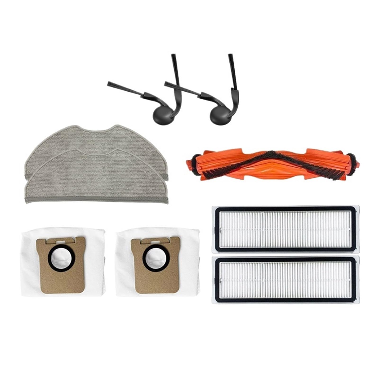 Dirlux Compatible for Xiaomi H40 ov51 Robot Vacuum Cleaner Replacement Accessories Bundle