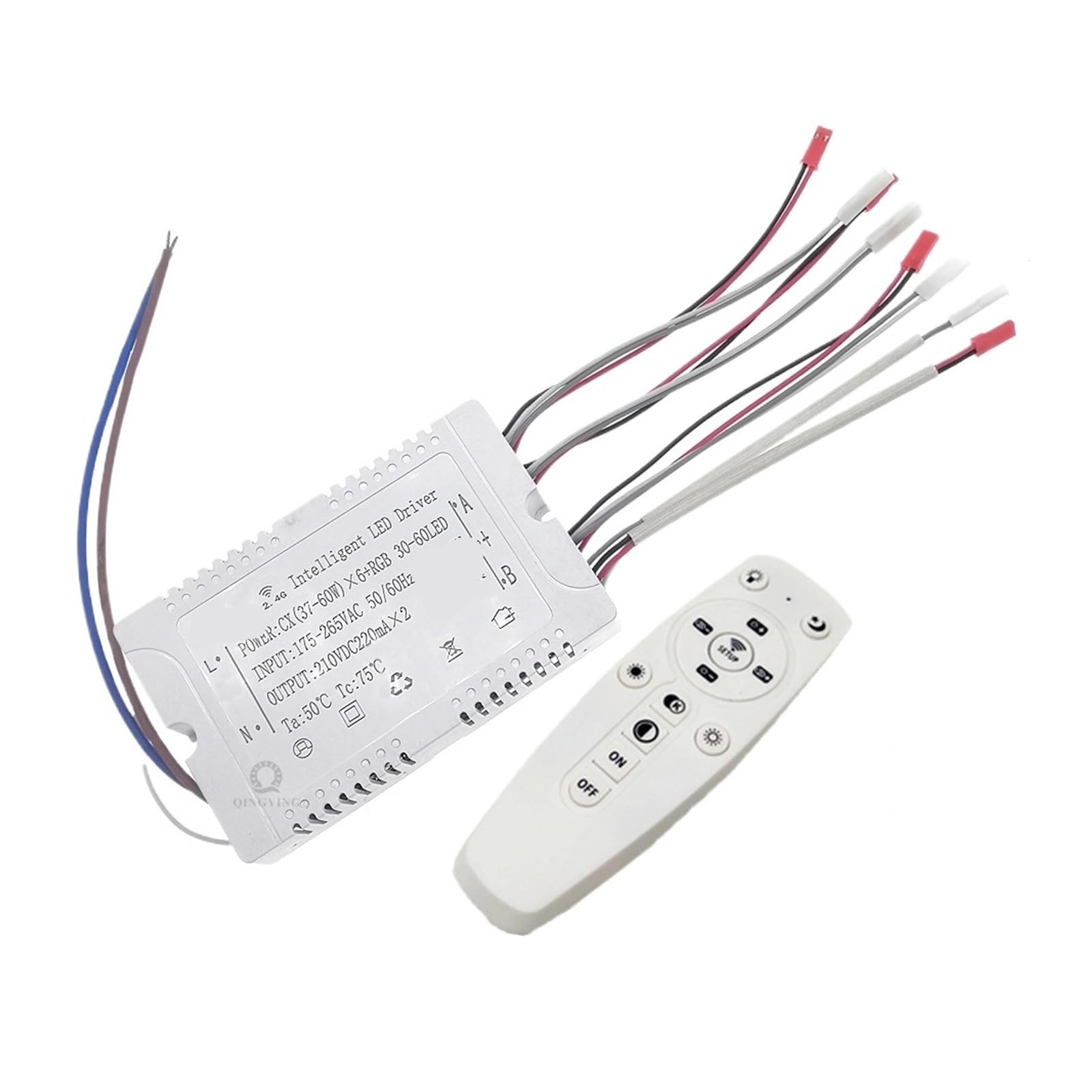 Pilote LED 2,4G pour réparer un lustre en panne de couleur