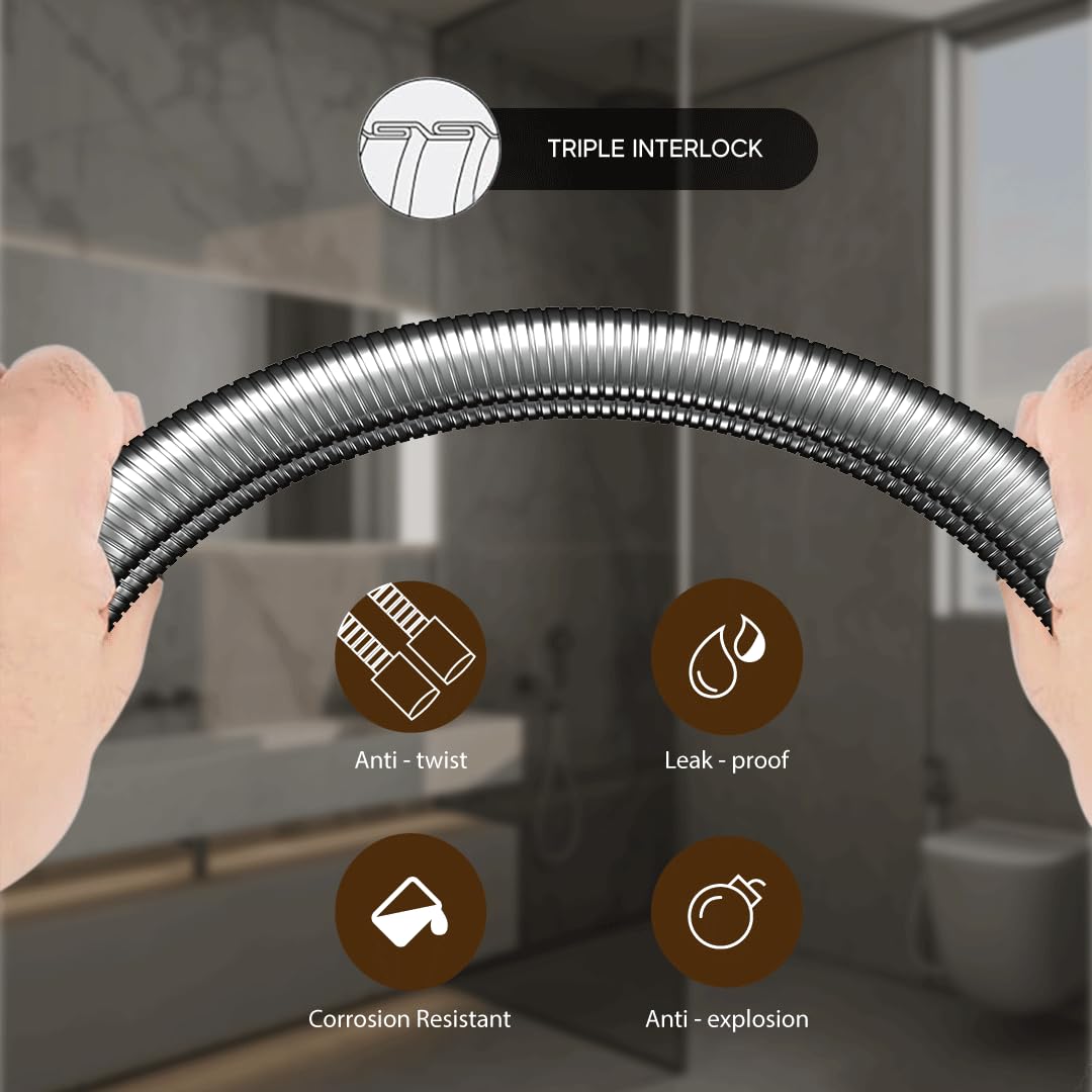 RN Health Faucet Set (With 1.3Mtr. Tube) (Blister Packing)