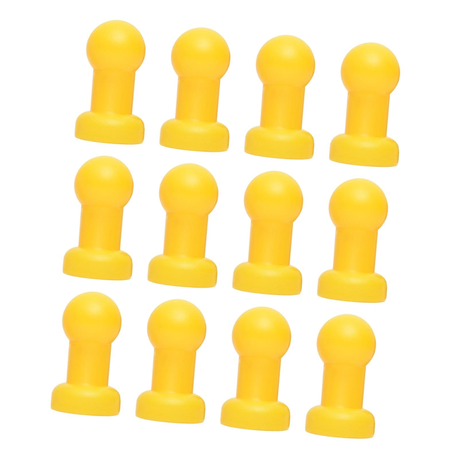 Colaxi 12 Pieces Trampoline Pole Protective Caps Replacement for Iron Bed Frame Protection Repair Parts 25mm Diameter