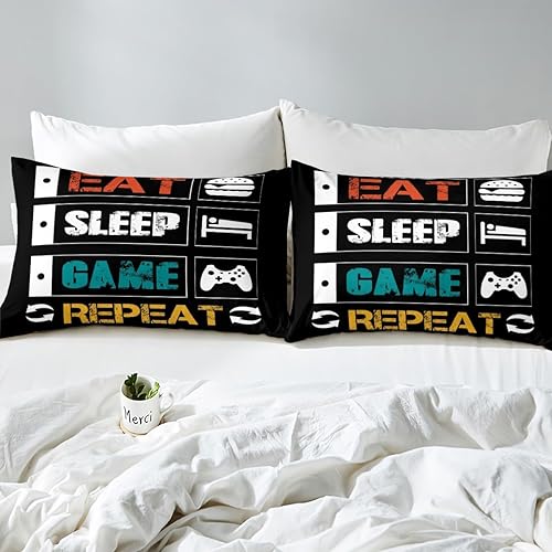 Miniatura 68 de Feelyou Juego de ropa de cama deportiva para niñas, niños y niños, funda de edredón de fútbol, juegos temáticos deportivos, juego de funda de Multi