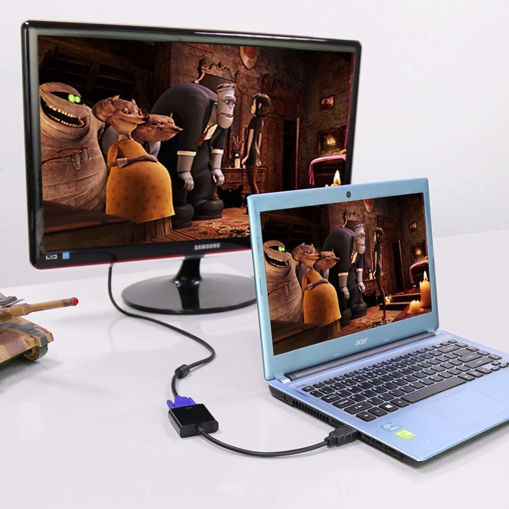 Adattatore DisplayPort A VGA Benfei Placcato Oro | Maschio A Femmina Per Monitor, Proiettori, TV - Foto 7