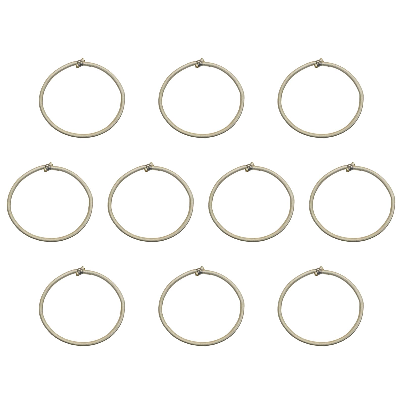 10Pcs Bungee Rope Trampoline Elastic Rope Replacement High Jump Bungee Cord for Exercise Fitness Trampoline Tent Aluminum Buckles Stretch Cord