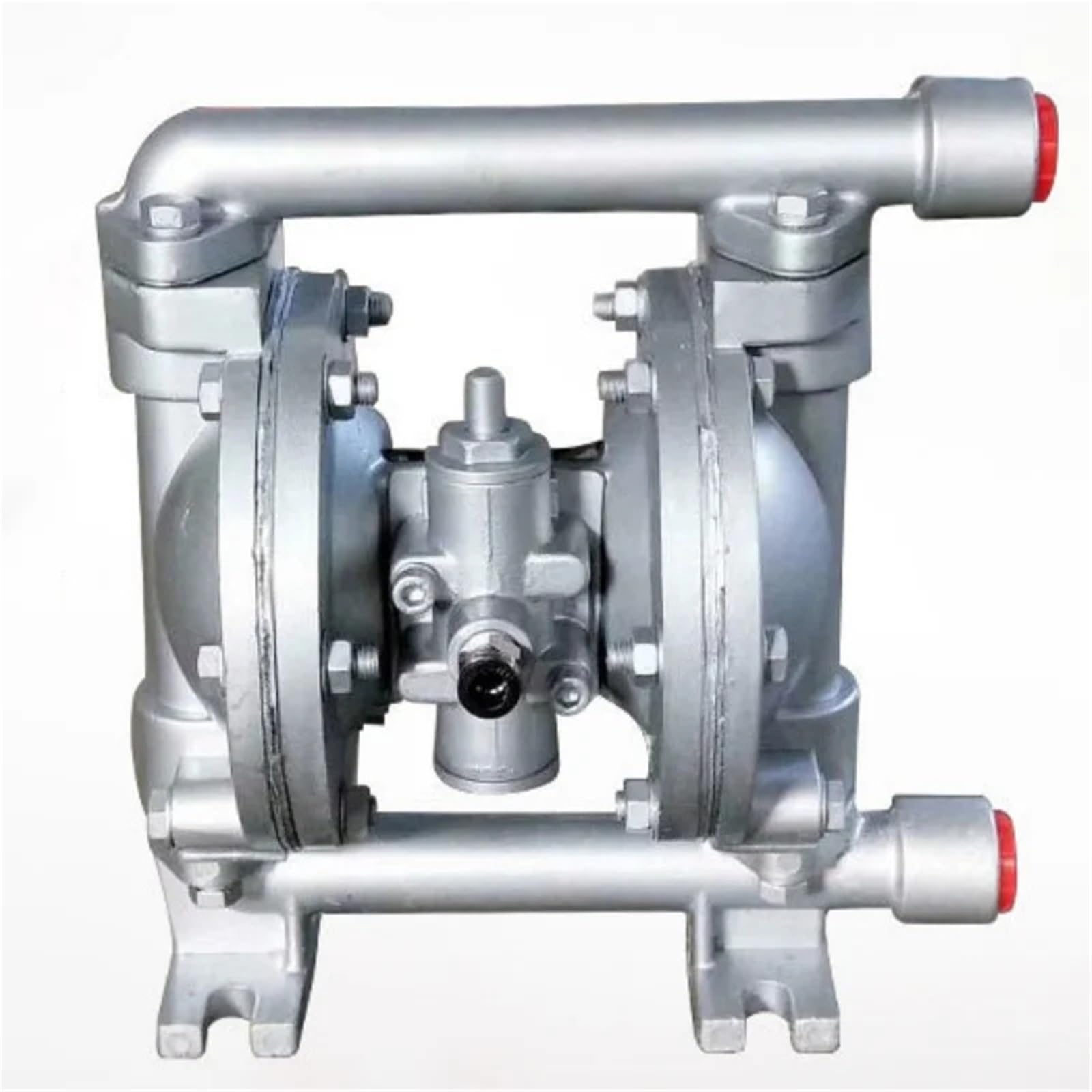 Zxzzas One Color Diaphragm Pump, Aluminum Alloy Pneumatic Air Operated Double Diaphragm Circulating Water Pump Qby15