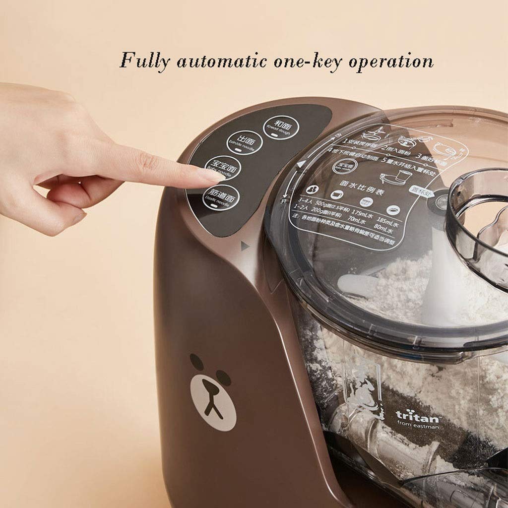 Máquina Amasadora automática Inteligente para el hogar Máquina prensadora de Fideos eléctrica Máquina prensadora de Fideos macarrones y Fideos Frescos caseros