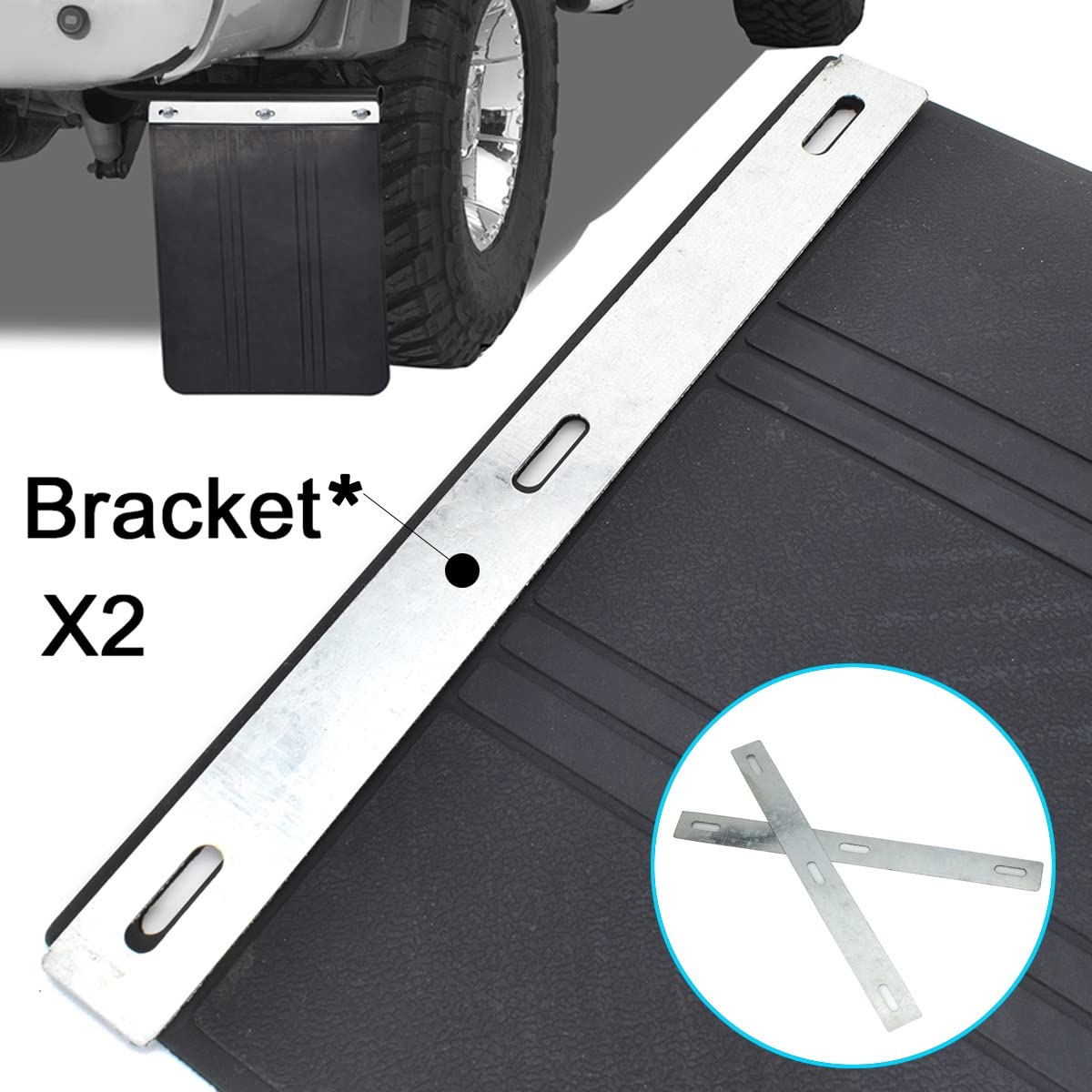 Paraspruzzi Paraspruzzi Universali In Gomma Pick-up SUV Van Truck Paraspruzzi Paraspruzzi Parafanghi Trappole Sporche Auto Parafanghi Mud Flaps