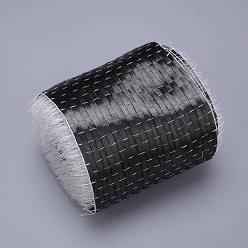 10m Carbon Fiber Unidirectional Cloth Fabric Tap 4/10cm Wide
