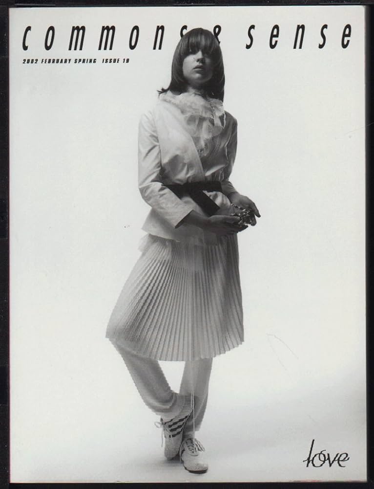 【希少 創刊号】commons &amp; sense ISSUE 01 希少 創刊号】commons & sense ISSUE 01