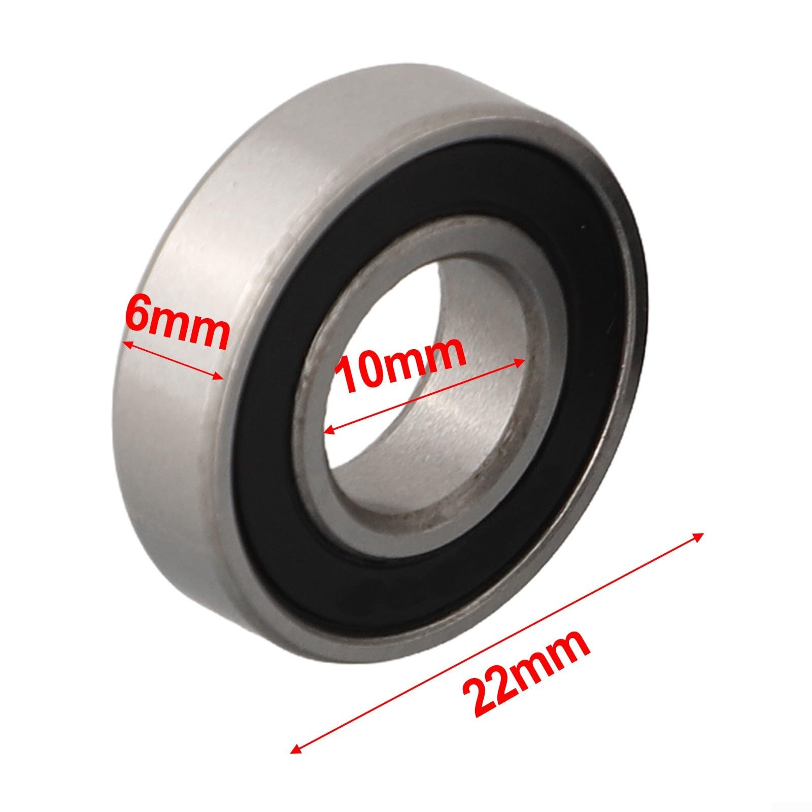 Paire de roulements 61900 2RS à section mince 10 x 22 x 6 mm pour l'entretien et la réparation de vélo