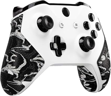 Lizard Skins DSPコントローラーグリップ Xbox Oneコントローラー用 - Xbox One互換ゲームグリップ 厚さ0.5mm -  カット済みピース - 簡単インストール- 10色(ブラック迷彩)
