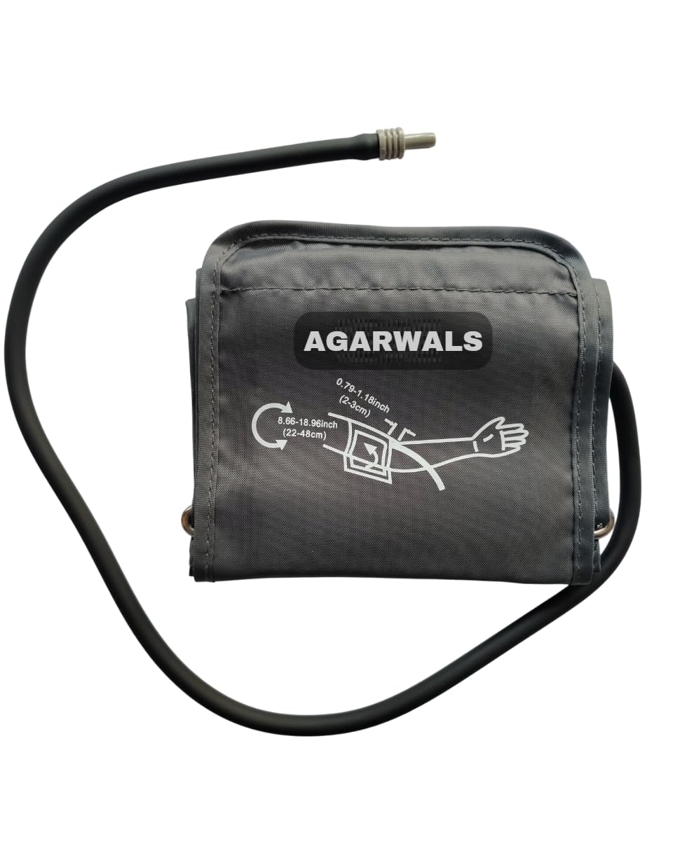 Agarwals Digital Blood Pressure Monitor Adult Large Cuff size 22 cm to 48 cm Bp Monitor Cuff-image-4