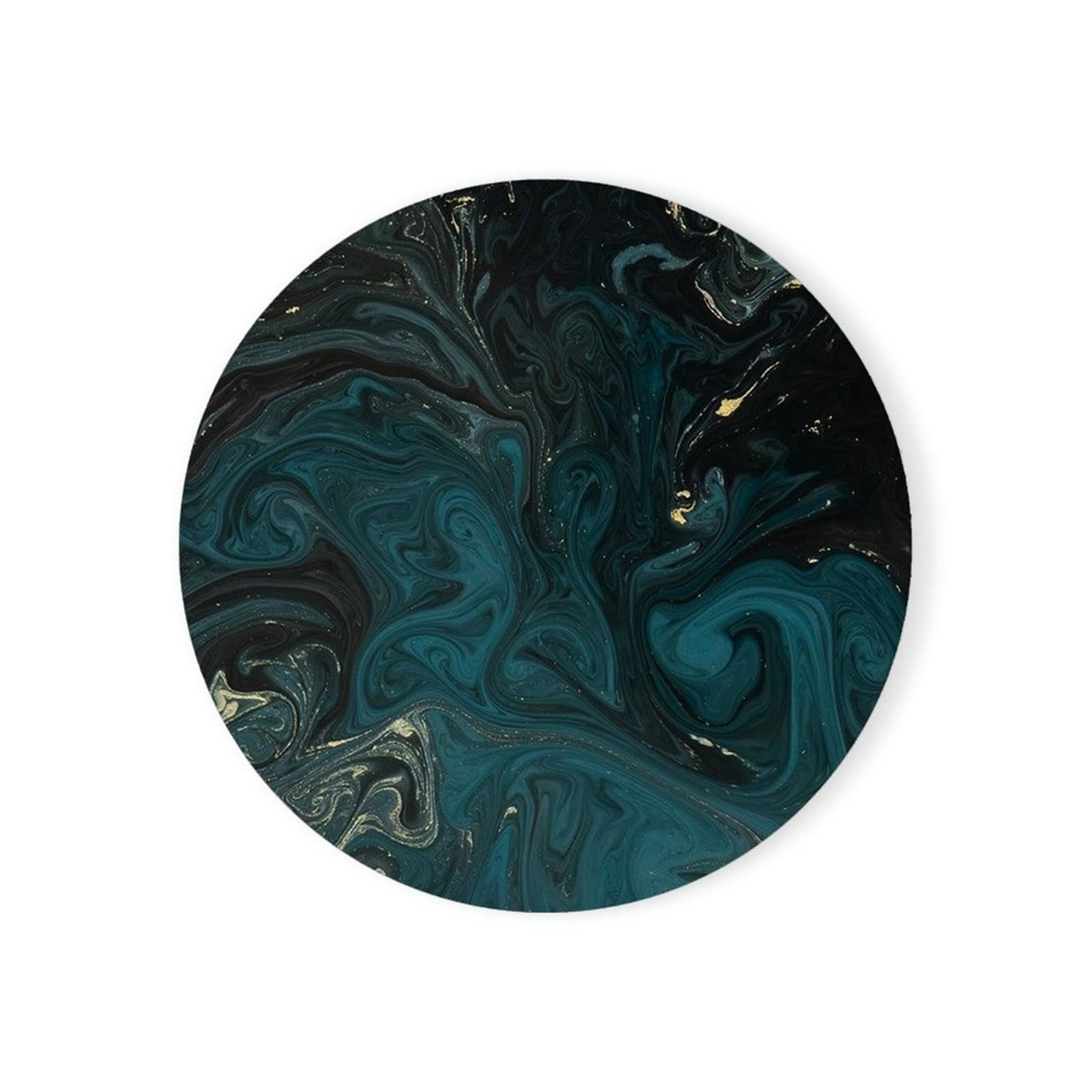 2pcs Coasters For Drinks Round Absorbent Ceramic Stone Wine Mugs Tabletop Protection For Housewarming Room for kitchen(Color6)