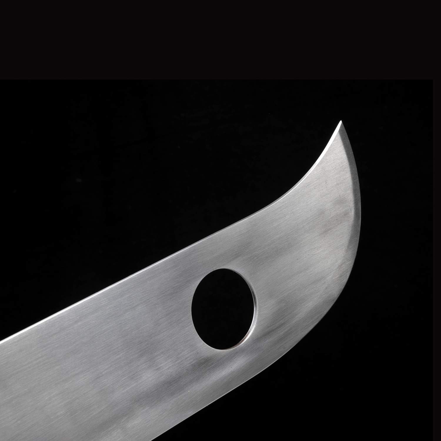 Anime Cosplay Prop Absorb Human Blood Knife Metal Weapon Sword Model Gift Silver/Black