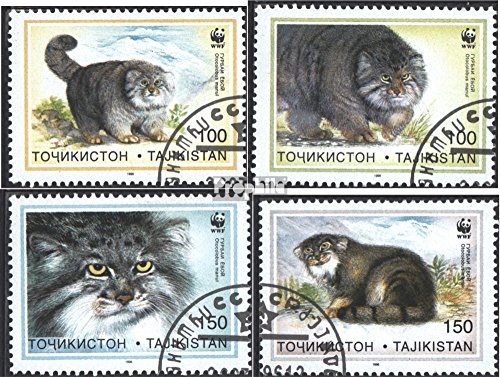 Prophila Collection Tagikistan 94-97 (Completa Edizione) 1996 Conservazione: Manul (Francobolli per i Collezionisti) Gatti