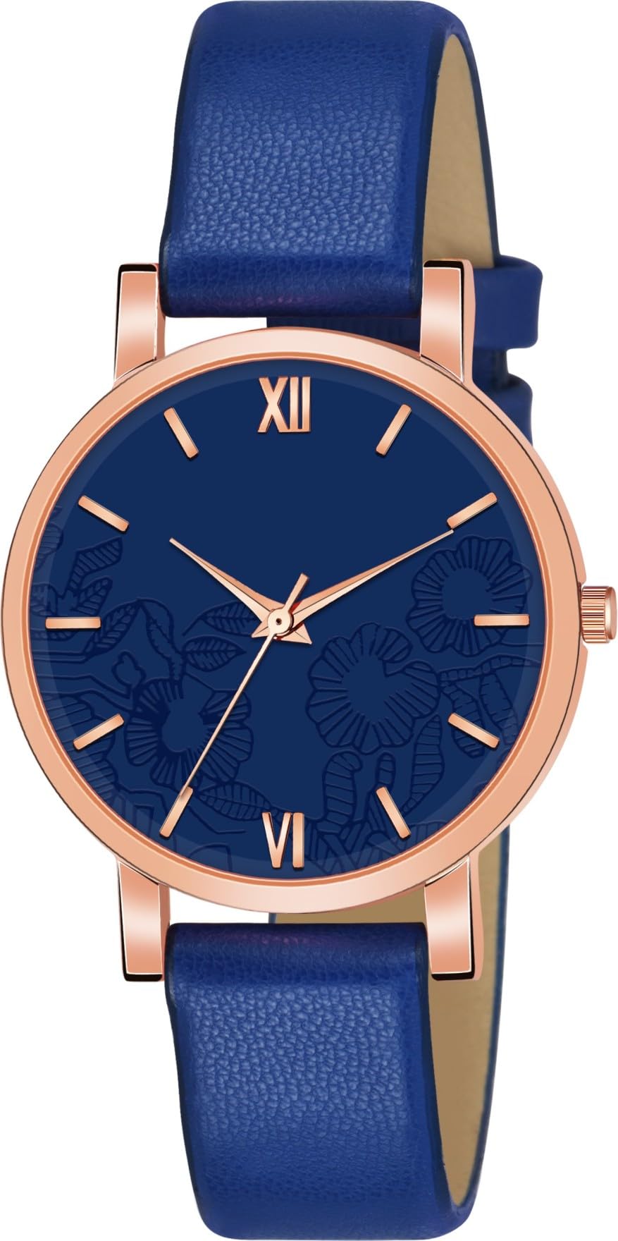 Talgo Alluring Analogue Flower Blue Dial and Blue Leather Strap Graceful Stylish Wrist Watch for Girl and Women Pack of 1-C36-FLOWER-BLU-D-BLU-PLN-L (B0CBQ4G13B) Amazon Price History, Amazon Price Tracker